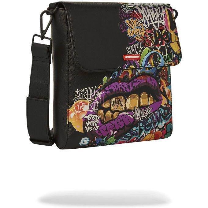 Sprayground Half Graff Lipstick Messenger Sling, , large image number 1
