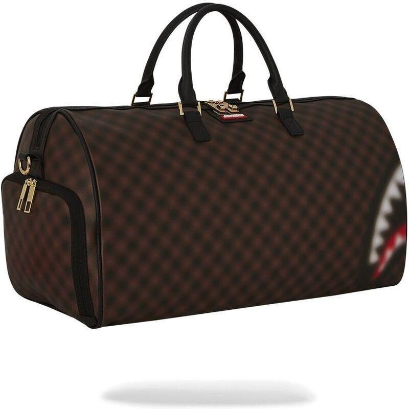 Sprayground Sharks In Paris Blur Duffle, , medium