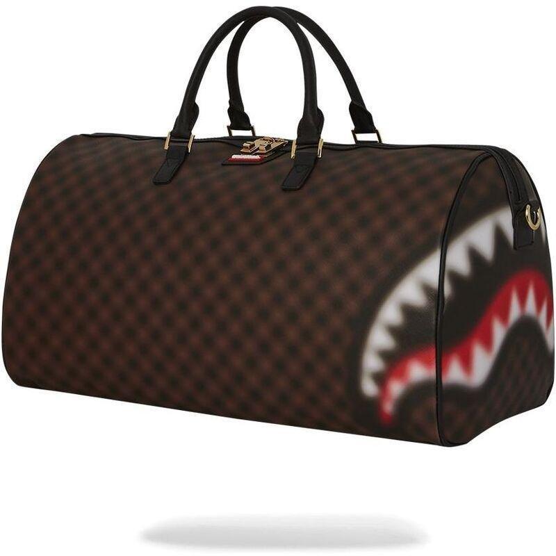 Sprayground Sharks In Paris Blur Duffle, , large image number 1