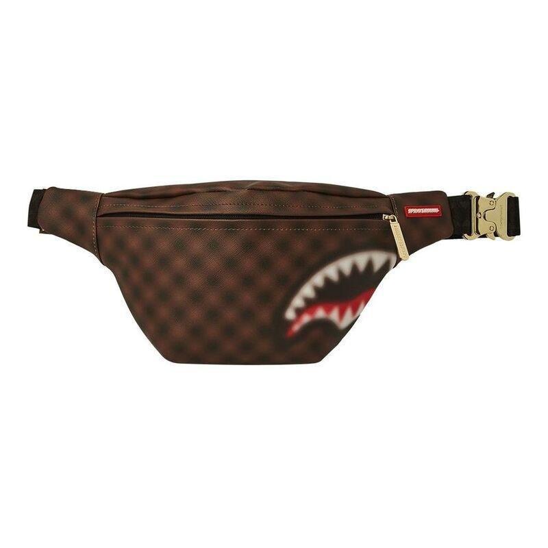 Sprayground Sharks In Paris Blur Savvy Cross-Body, , medium
