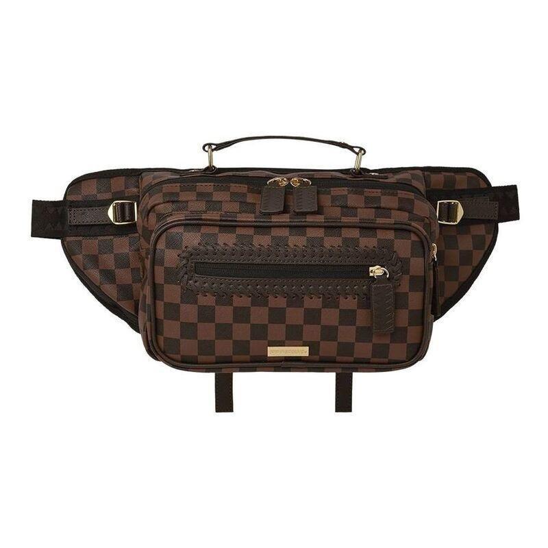 Sprayground Core Embossed Check Cargo Cross-Body, , medium
