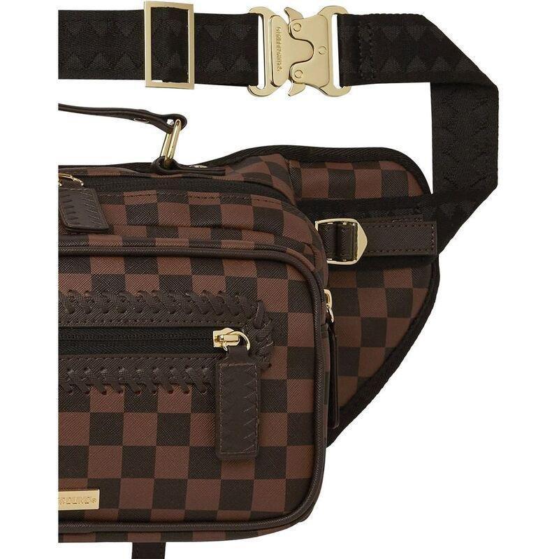 Sprayground Core Embossed Check Cargo Cross-Body, , large image number 1