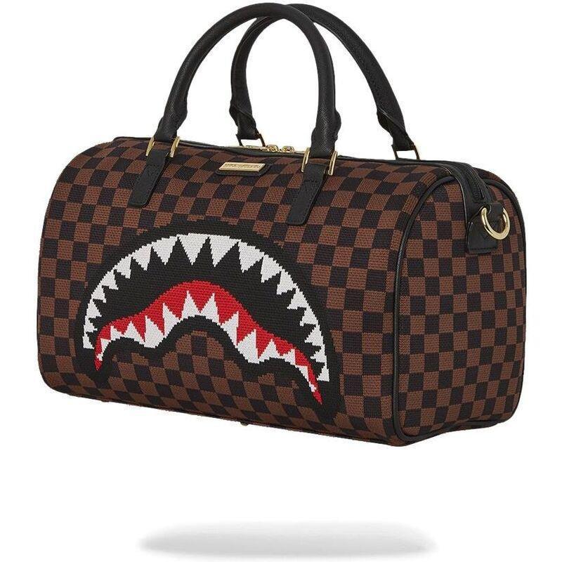 Sprayground Knit Sharks In Paris Mini Duffle, , large image number 1