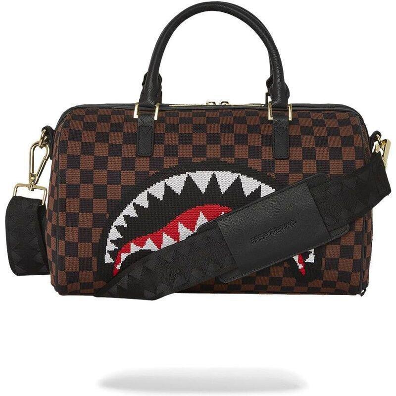 Sprayground Knit Sharks In Paris Mini Duffle, , large image number 2