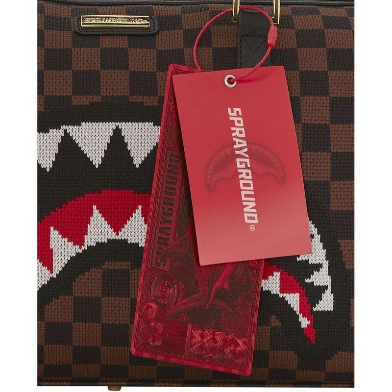 Sprayground Knit Sharks In Paris Mini Duffle, , large image number 5