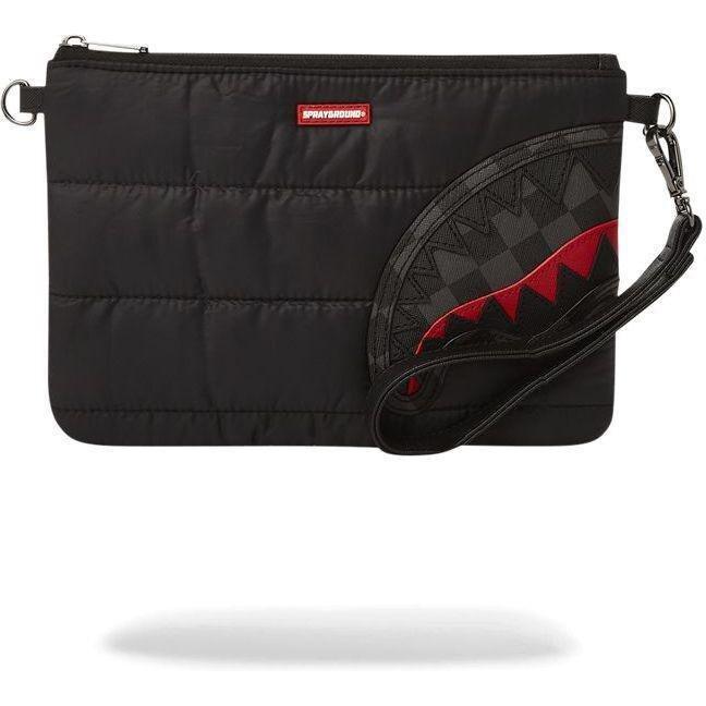 Sprayground Black Puffer Clutch, , large image number 3