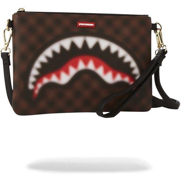 Sprayground Sharks In Paris Blur Clutch, , large image number 0