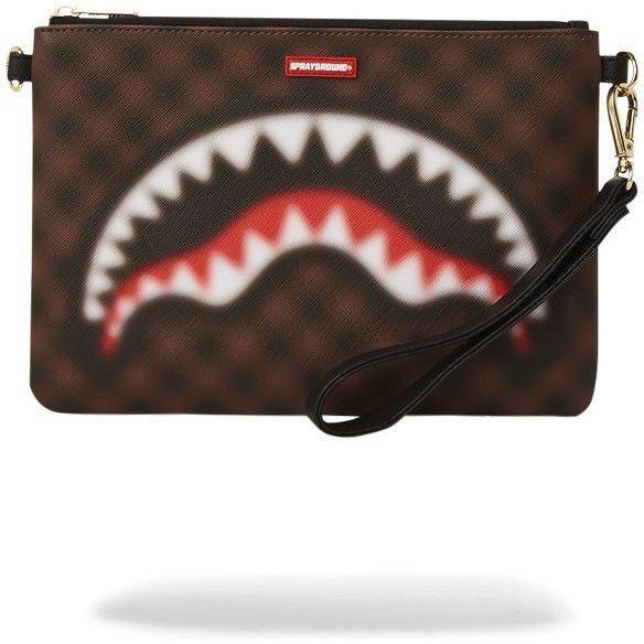 Sprayground Sharks In Paris Blur Clutch, , large image number 2