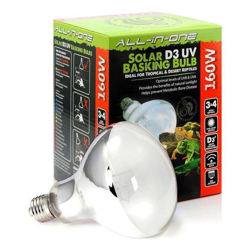 Komodo Solar D3 UV Basking Bulb 160W, , medium