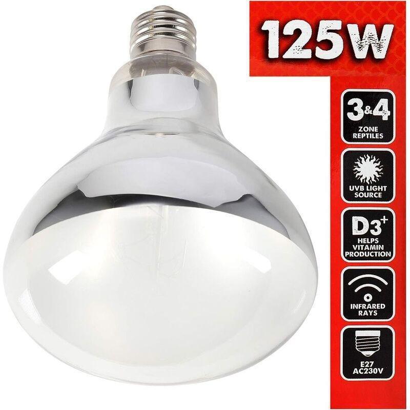 Komodo Solar D3 UV Basking Bulb 125W, , large image number 1