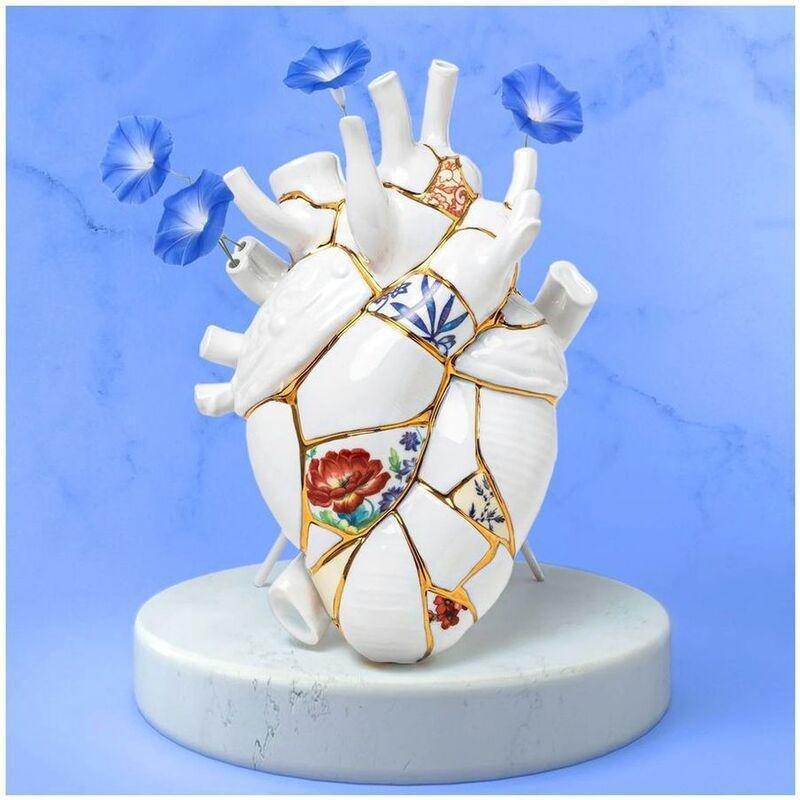Seletti Love In Bloom Vase - Kintsugi, , large image number 1