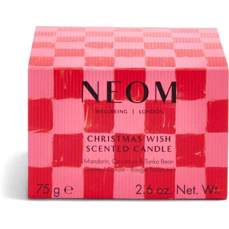 Neom Wellbeing Christmas Wish Travel Candle 75g, , large image number 0