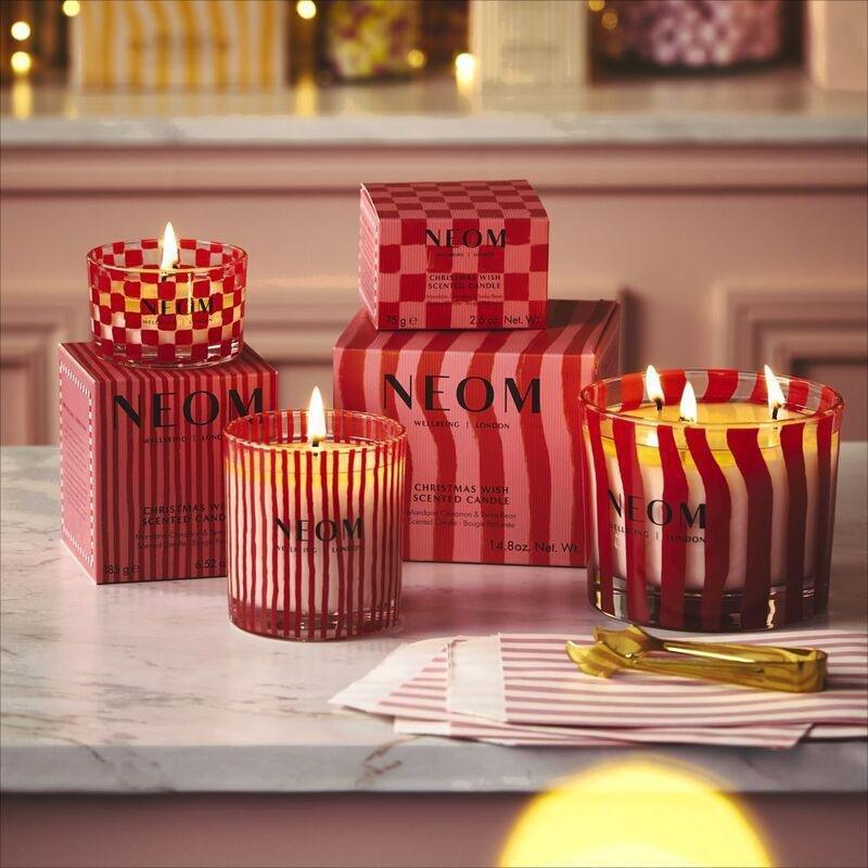 Neom Wellbeing Christmas Wish Travel Candle 75g, , large image number 2
