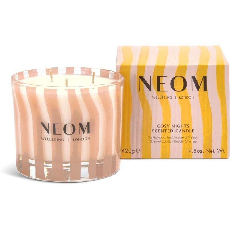 Neom Wellbeing Cosy Nights 3 Wick 420ml, , medium