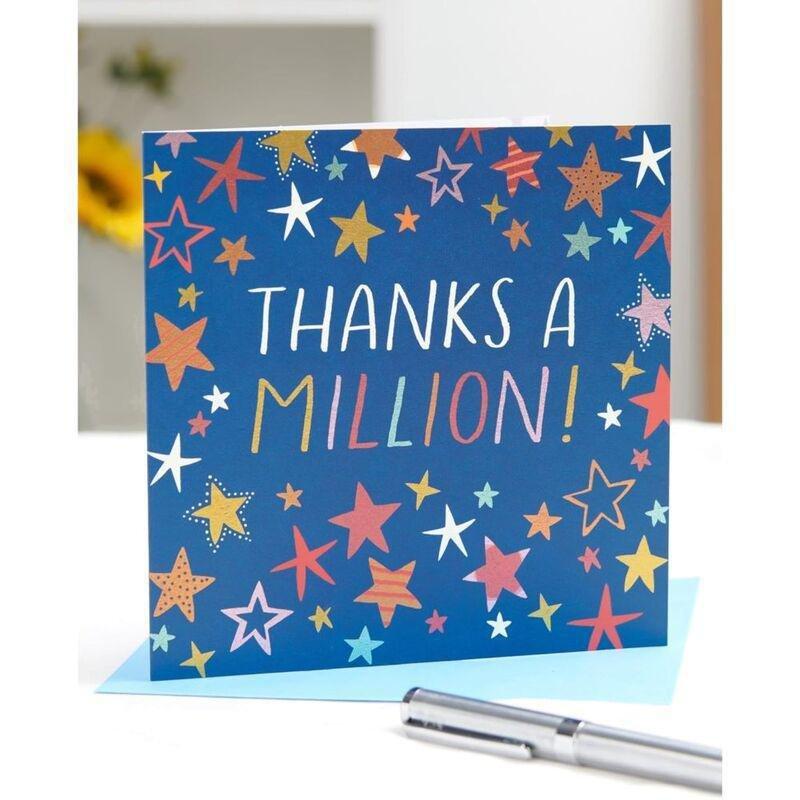 UK Greetings Thank You Greeting (15.9 x 15.9 cm), , large image number 1