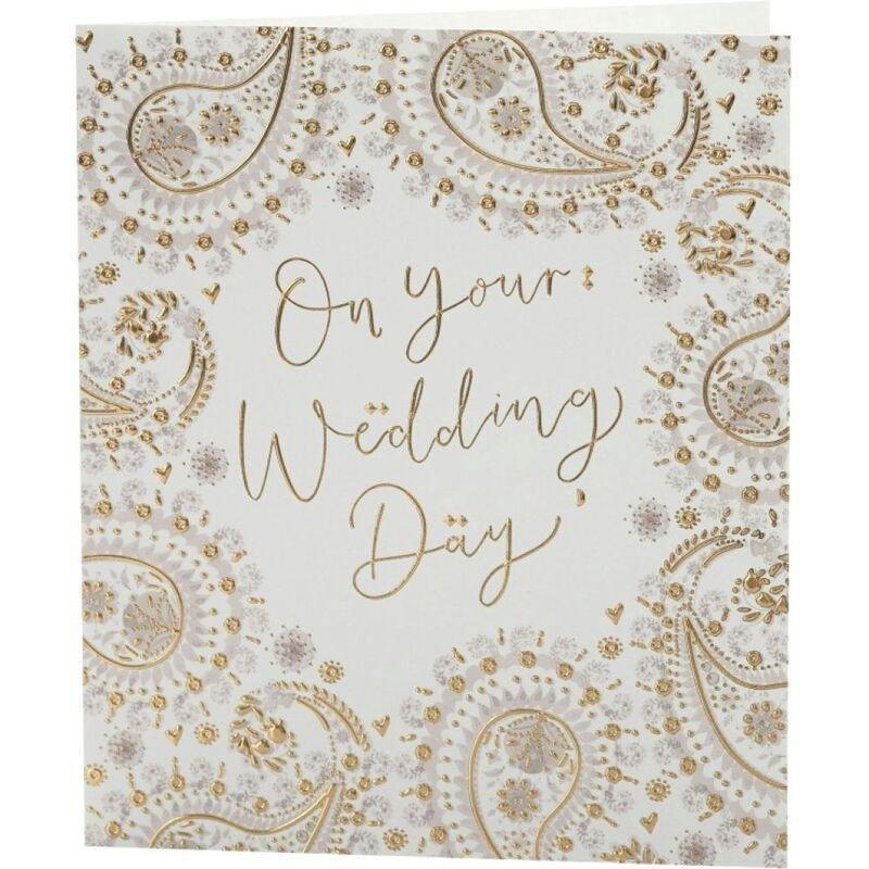 UK Greetings Wedding Wedding Greeting Card(15.9 x 18.4 cm), , large image number 1