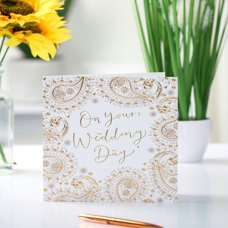 UK Greetings Wedding Wedding Greeting Card(15.9 x 18.4 cm), , large image number 2