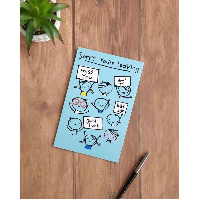UK Greetings Good Bye Sorry You're Leaving Greeting Card (14.9 x 22.9 cm), , large image number 2