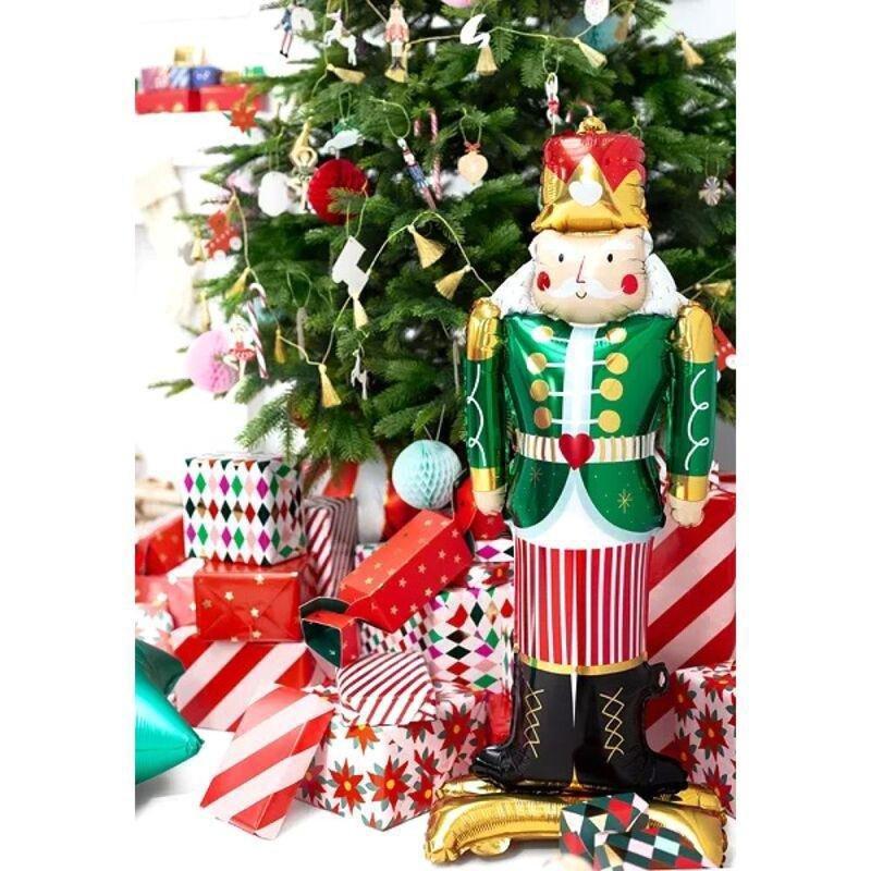 Partydeco Christmas Stripes Wrapping Paper (200 x 70 cm), , large image number 1