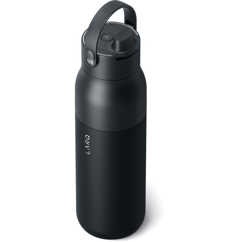 Larq Purevis 2 Obsidian Black With Essential Bottle Filter 1L / 34Oz, , large image number 1