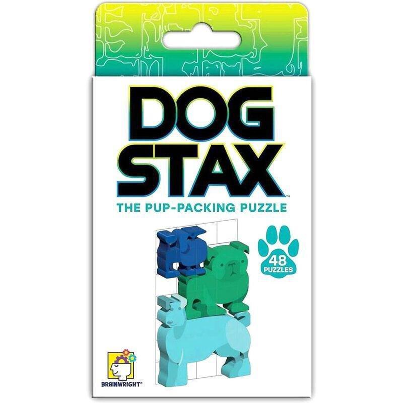 Brainwirght Dog Stax The Pup-Packing Puzzle (48 Pieces), , medium