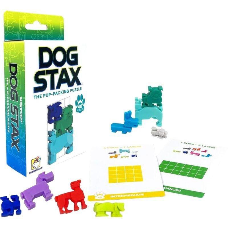 Brainwirght Dog Stax The Pup-Packing Puzzle (48 Pieces), , large image number 1