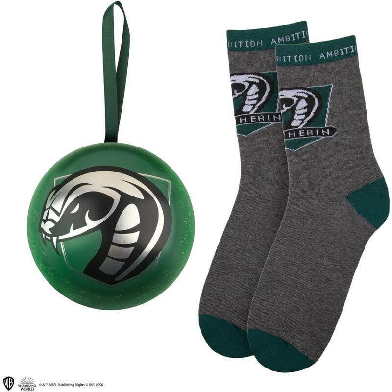 Cinereplicas Harry Potter Holiday Capsule Socks - Slytherin (1 Pair) (Size 35-45), , medium