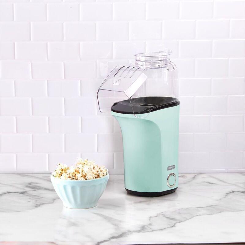 Dash Popcorn Maker Aqua + Dash Mini Waffle Maker Aqua, , large image number 1