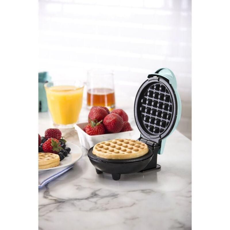 Dash Popcorn Maker Aqua + Dash Mini Waffle Maker Aqua, , large image number 4