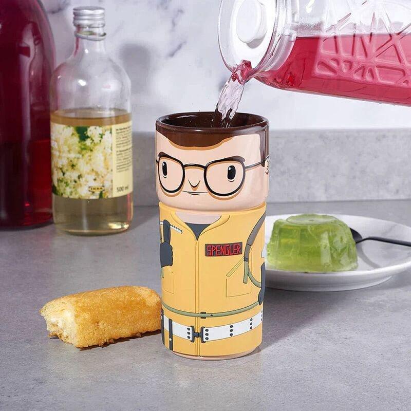 Numskull Ghostbusters Coscup Egon Spengler Official Ceramic Mug Gift With Rubber Sleeve 400ml, , large image number 1