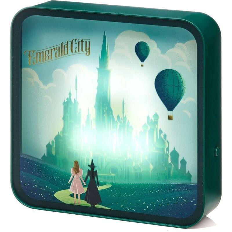 Numskull Wicked Acrylic Lamp Emerald City, , medium