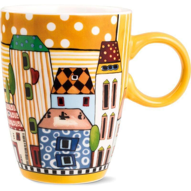 Egan Mug Paese Mio Yellow 430 ml, , medium