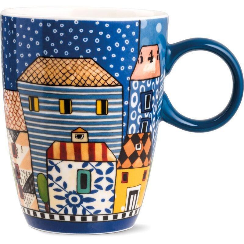 Egan Mug Paese Mio Blue 430 ml, , medium