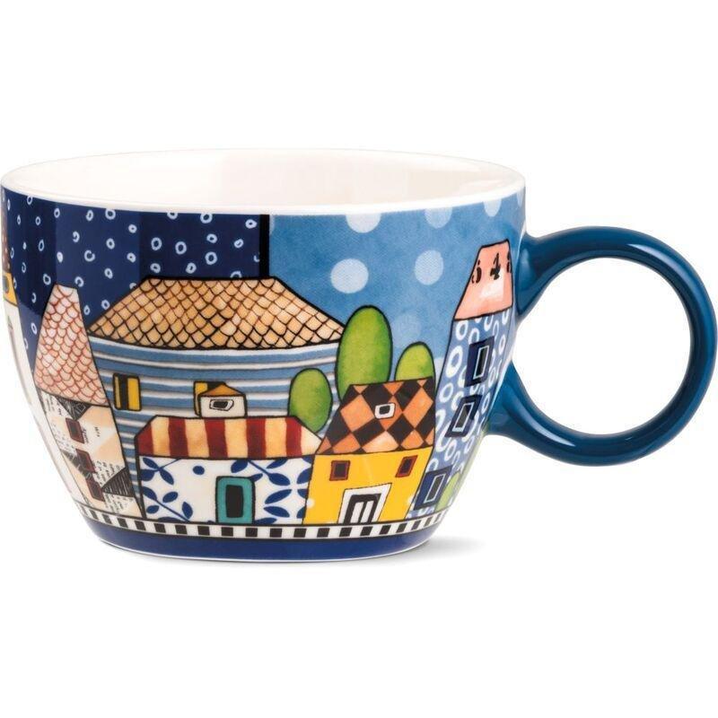Egan Breakfast Cup Paese Mio Blue 420 ml, , large image number 0