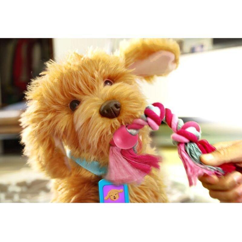 Skyrocket My Fuzzy Friends Moji The Lovable Labradoodle Interactive Pet, , large image number 3