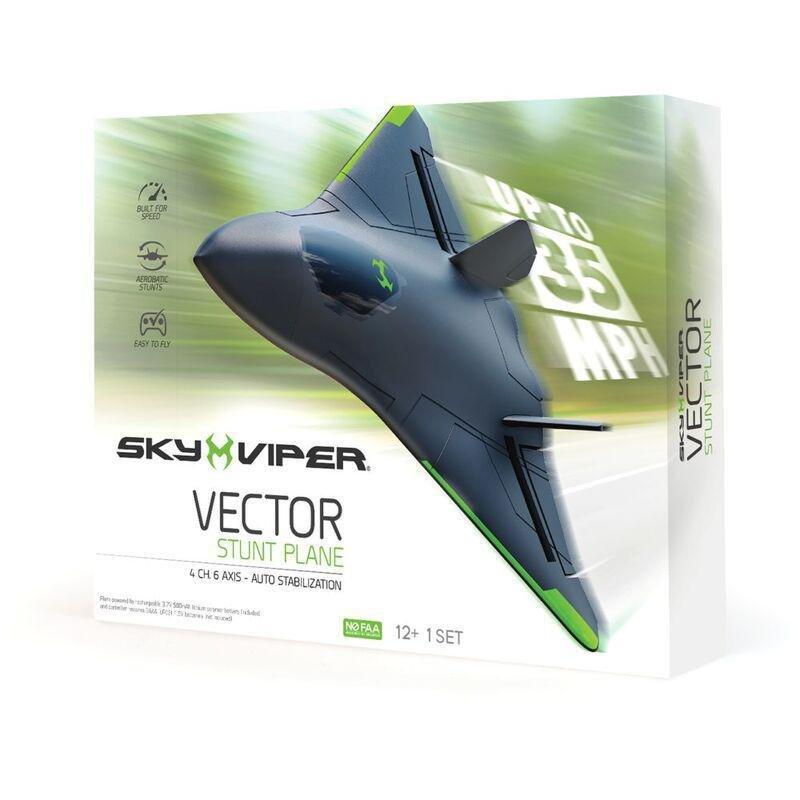Skyrocket Sky Viper Vector Stunt Plane Remote Control, , medium