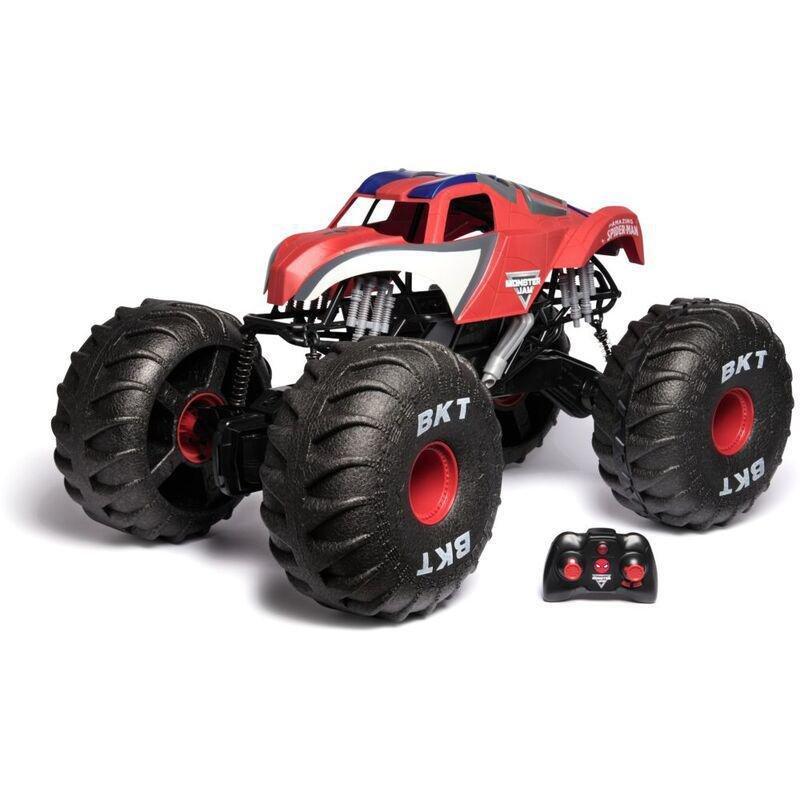 Spin Master Monster Jam RC Mega Spider-Man Remote Control Truck, , large image number 2