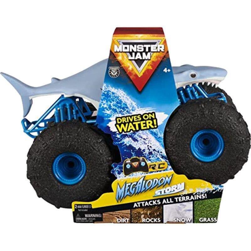 Spin Master Monster Jam RC Mega Megalodon Storm Remote Control Truck, , medium