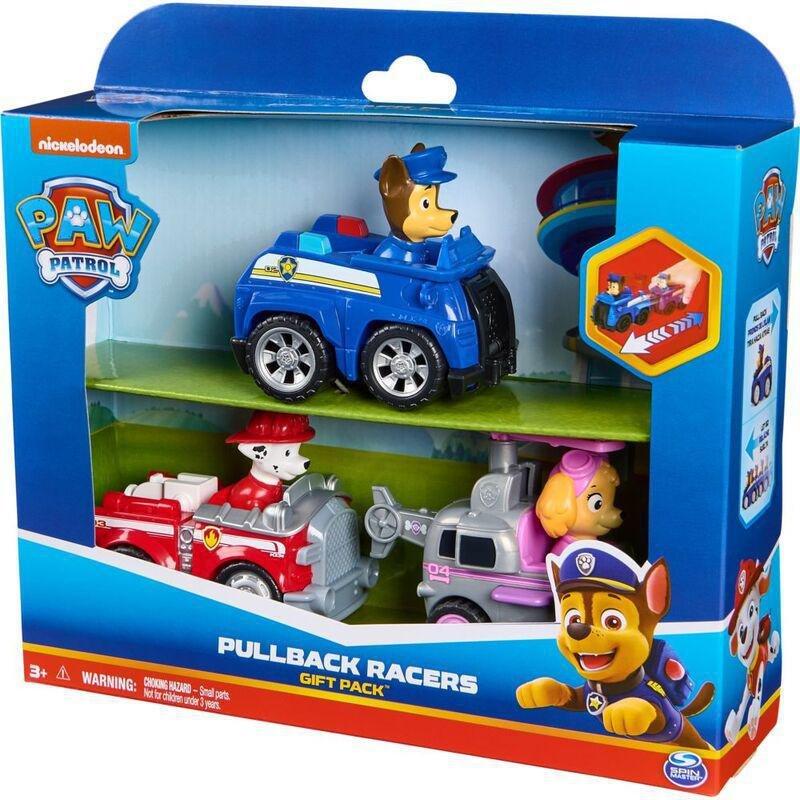 Spin Master Paw Patrol Pullback Rescue Racer Gift Pack (Pack of 3), , large image number 0