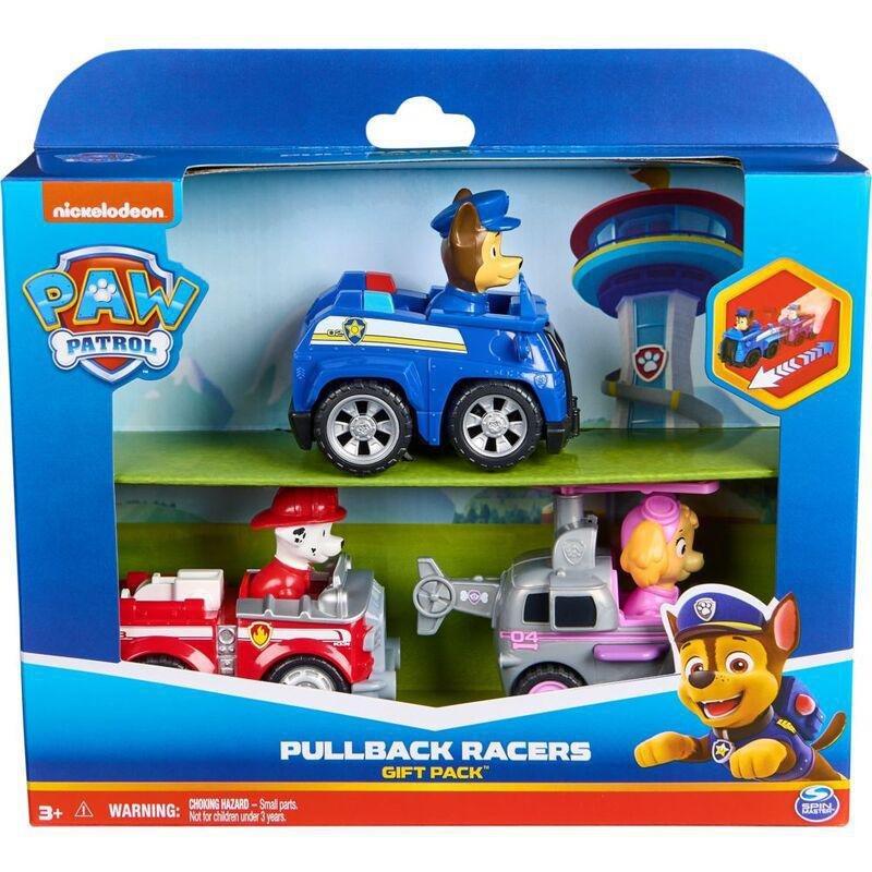 Spin Master Paw Patrol Pullback Rescue Racer Gift Pack (Pack of 3), , large image number 1