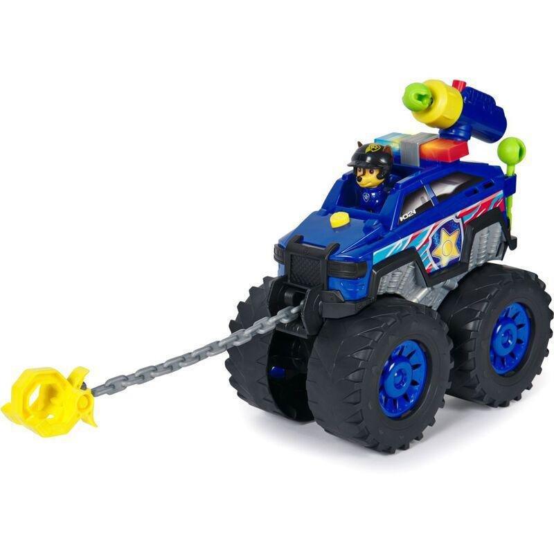 Spin Master Paw Patrol Rescue Wheels Deluxe Chases Power Haulin Rescue Cruiser Truck, , large image number 1