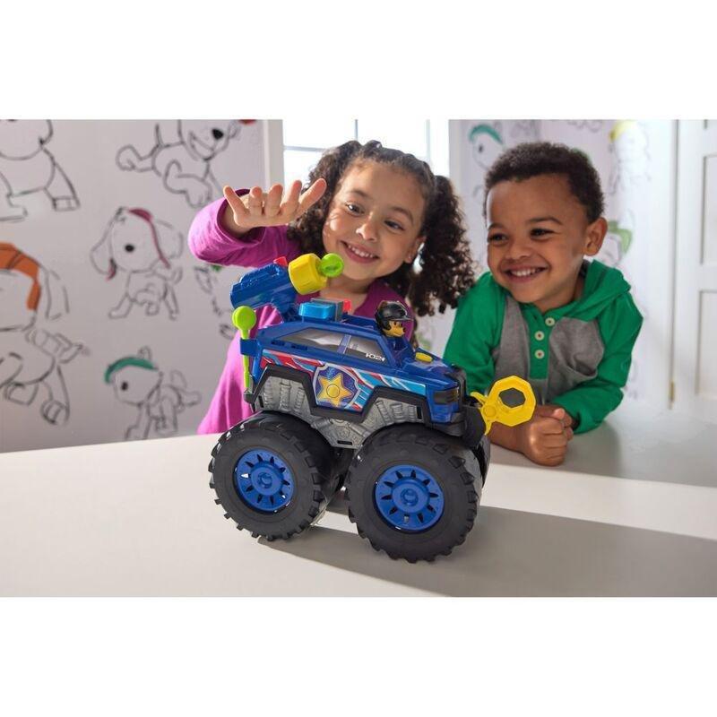 Spin Master Paw Patrol Rescue Wheels Deluxe Chases Power Haulin Rescue Cruiser Truck, , large image number 2
