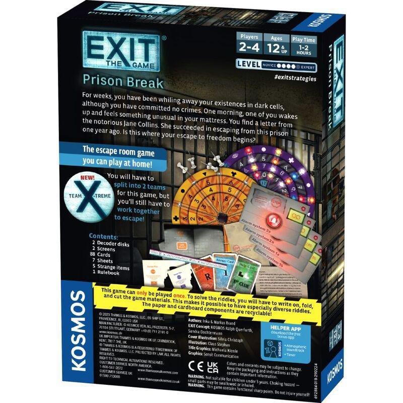 Kosmos Games Exit: Prison Break Board Game, , large image number 2
