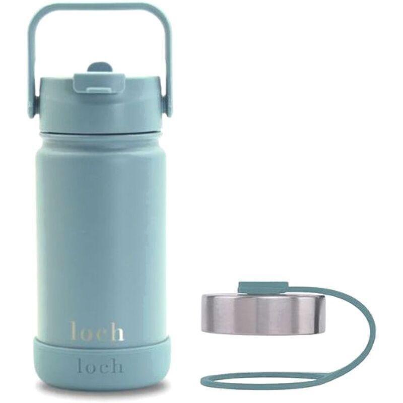 Loch Water Bottle Steel Blue 420ml (14Oz), , large image number 0
