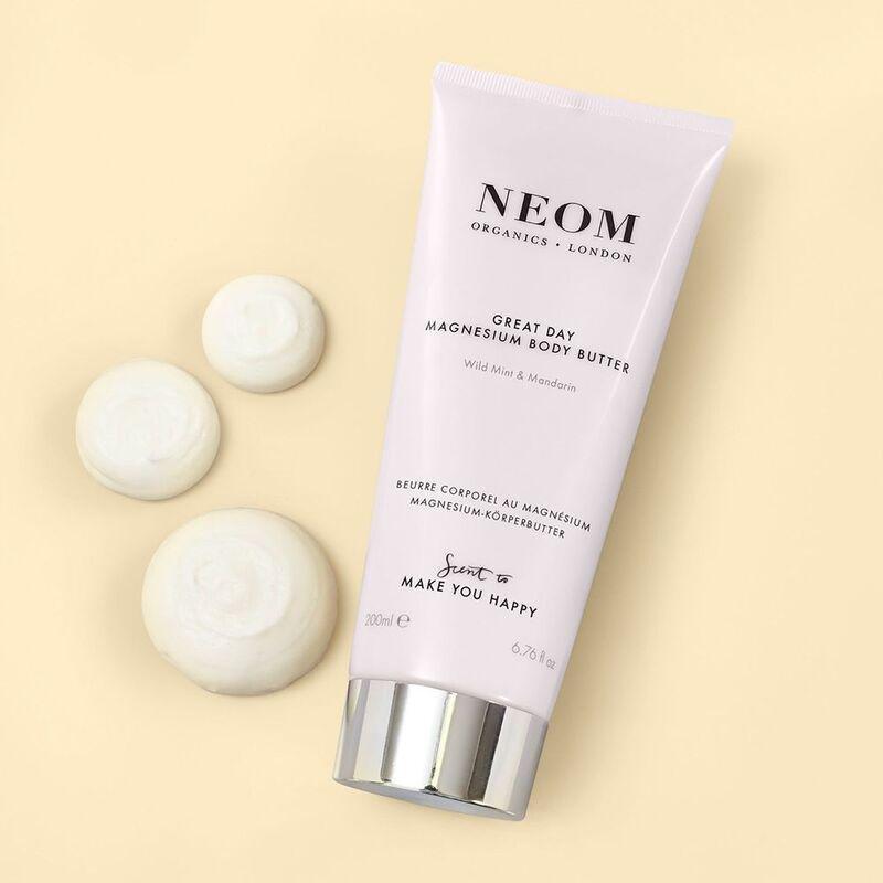 Neom Wellbeing Great Day Magnesium Body Butter (200ml) - Wild Mint / Mandarin, , medium