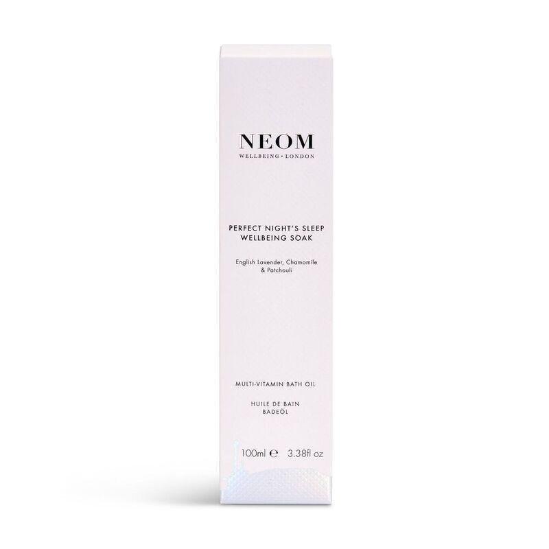 Neom Wellbeing Perfect Night's Sleep Wellbeing Soak (100ml) - English Lavenderm / Chamomile / Patchouli, , large image number 1