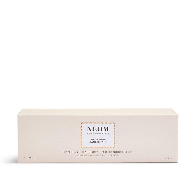 Neom Wellbeing Wellbeing Candle Trio (75g) (Pack of 3), , large image number 2