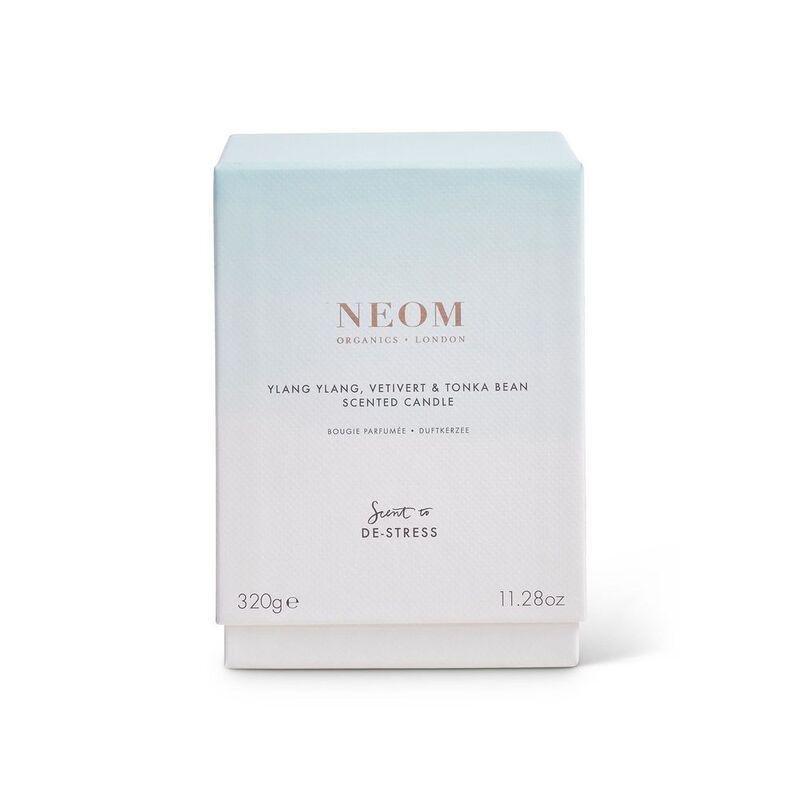 Neom Wellbeing 2 Wick Scented Candle (320g) - Ylang Ylang / Vetivert / Tonka Bean, , large image number 1