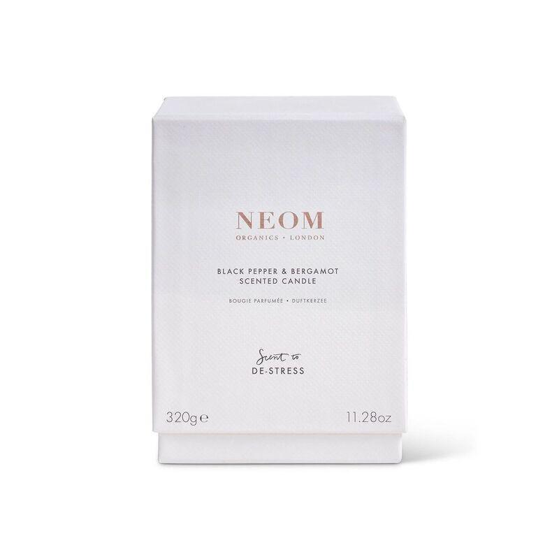Neom Wellbeing 2 Wick Scented Candle (320g) - Black Pepper / Bergamot, , large image number 1