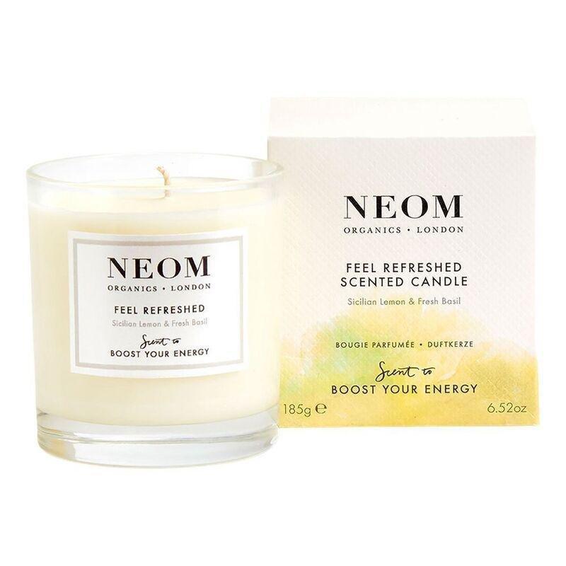 Neom Wellbeing Feel Refreshed Scented Candle (185g) - Sicilian Lemon / Fresh Bali, , medium
